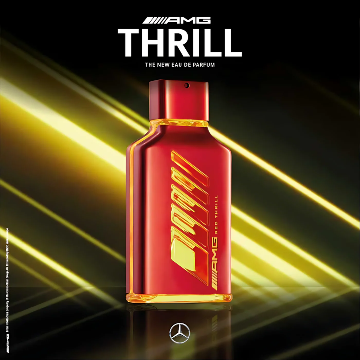Mercedes-Benz Amg Red Thrill EDP 100Ml For Men - Image 3