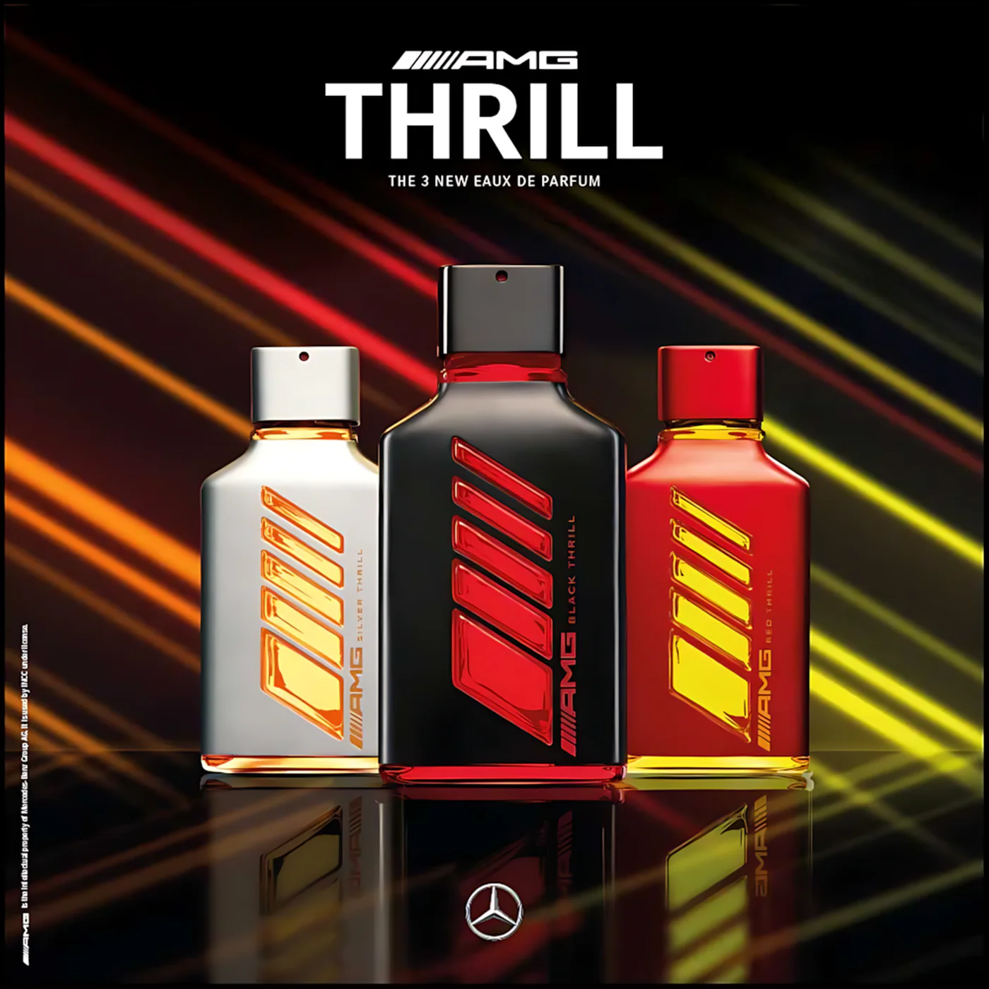 Mercedes-Benz Amg Red Thrill EDP 100Ml For Men - Image 4