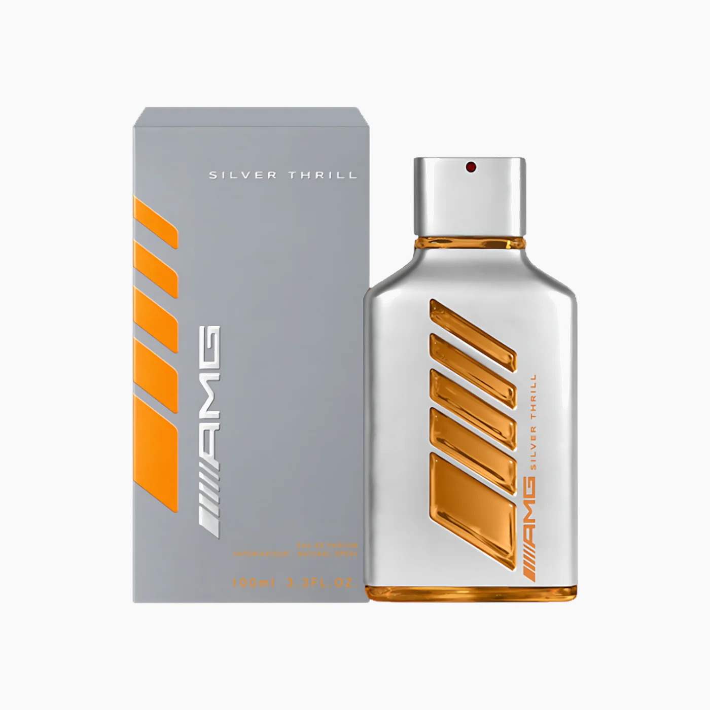 Mercedes-Benz Amg Silver Thrill EDP 100Ml For Men - Image 2