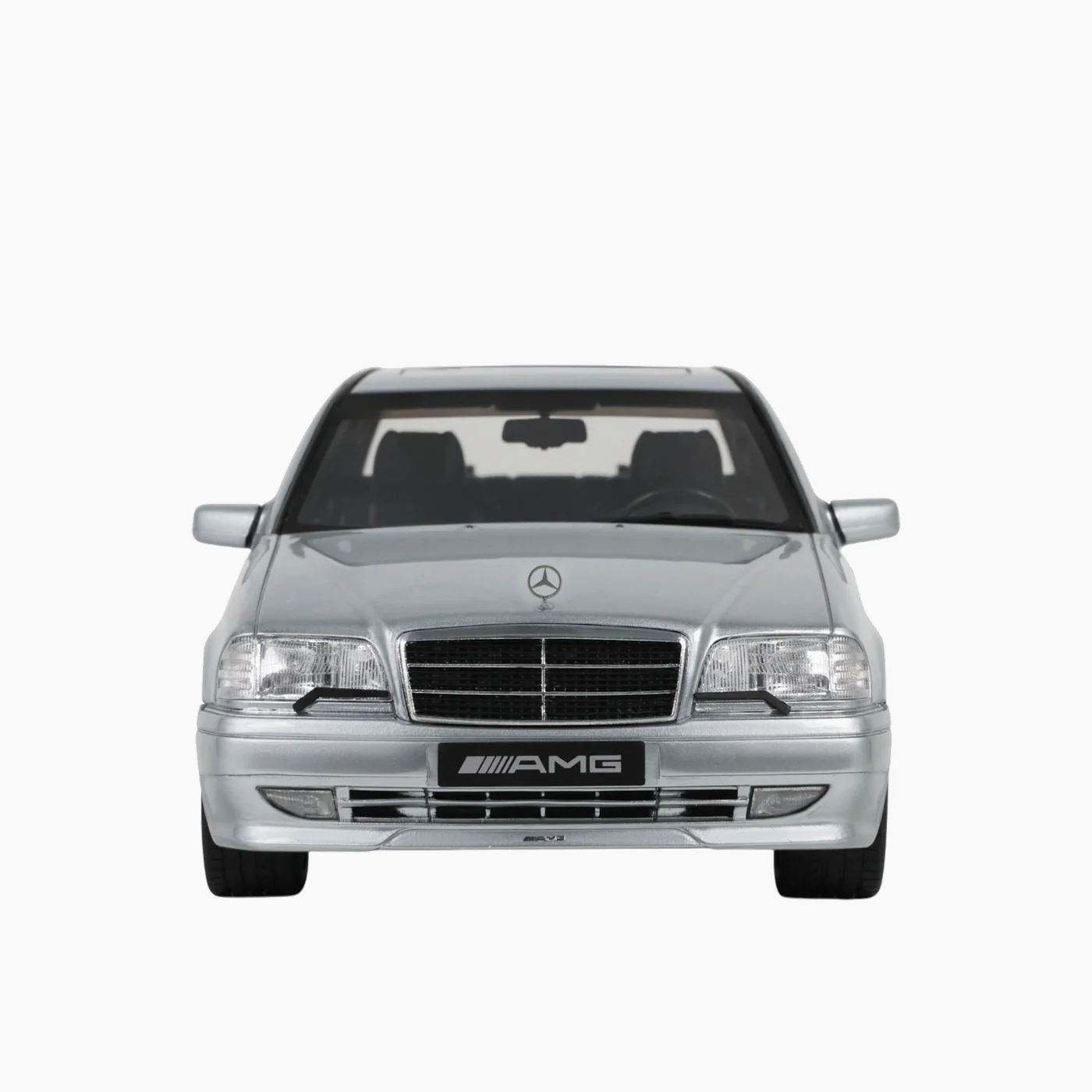 OttoMobile Mercedes C36 AMG W202 Silver 1:18 Scale Model Car - Image 5