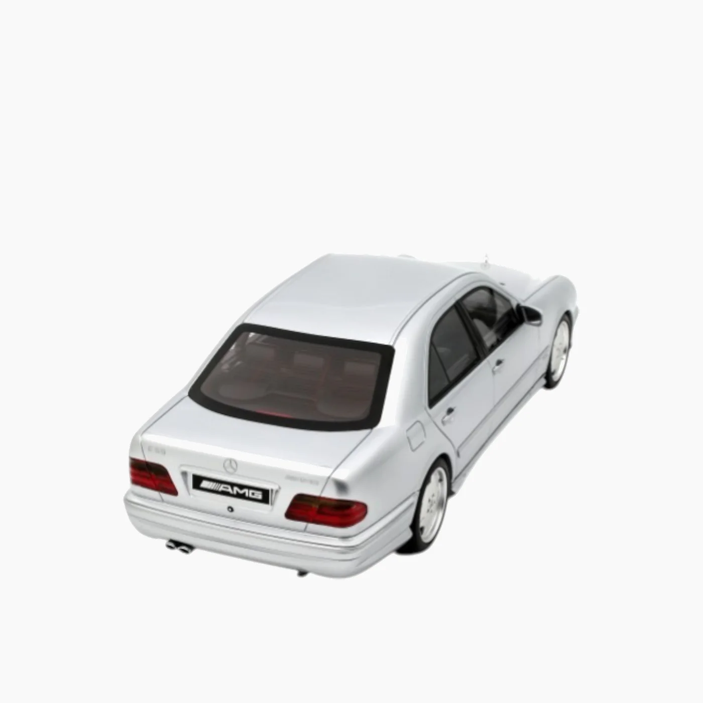 OttoMobile Mercedes E55 AMG W210 Brilliant Silver 1:18 Scale Model Car - Image 7