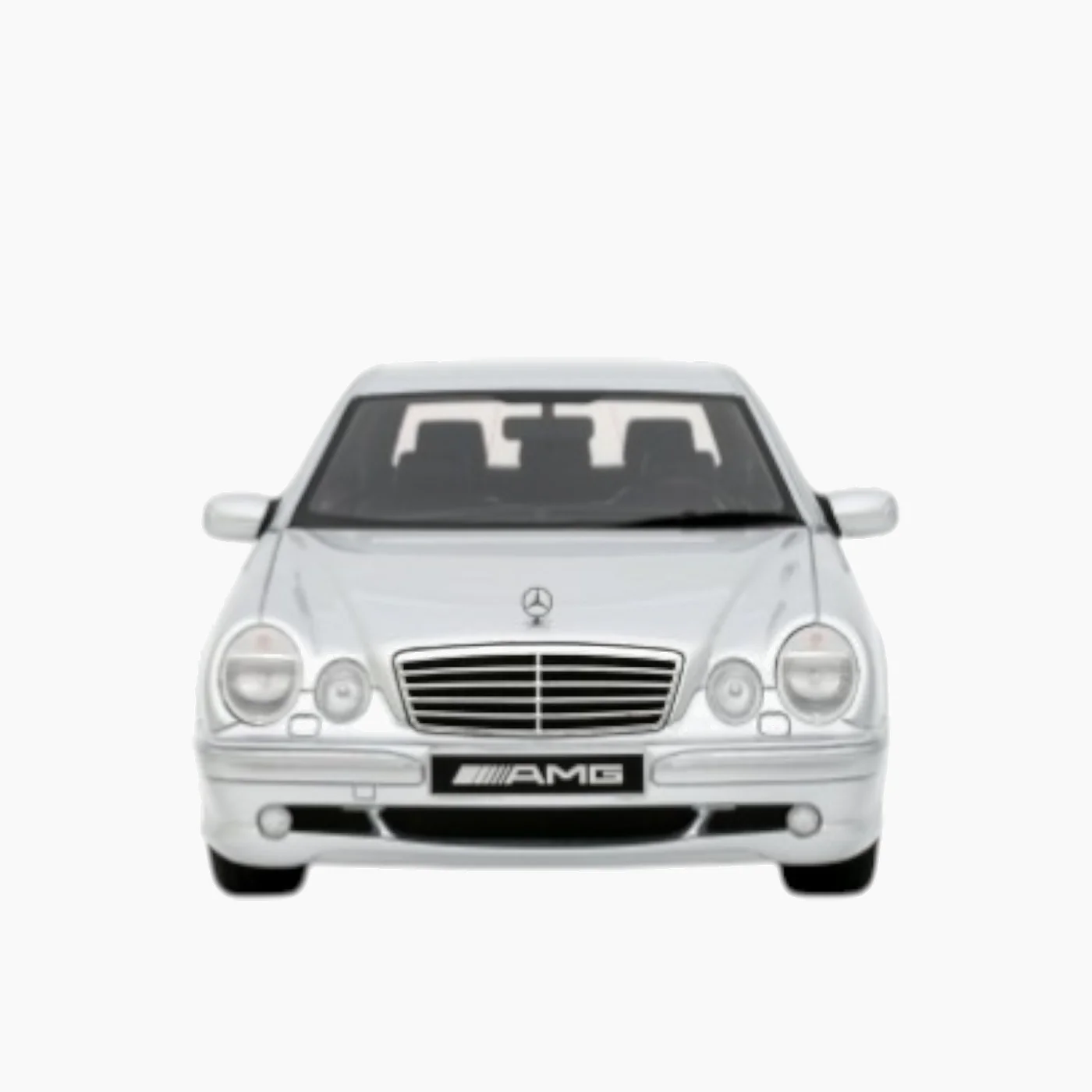 OttoMobile Mercedes E55 AMG W210 Brilliant Silver 1:18 Scale Model Car - Image 9