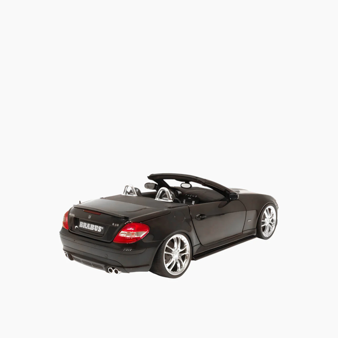 Kyosho Mercedes SLK BRABUS Black 1:18 Scale Model Car - Image 5