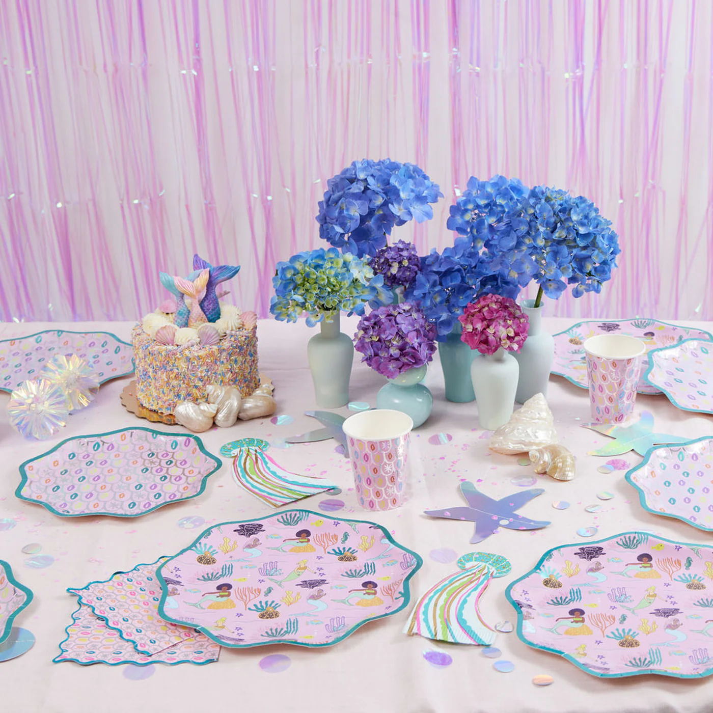 Ma Fete Mermaid Plates - Set of 8 - Image 21