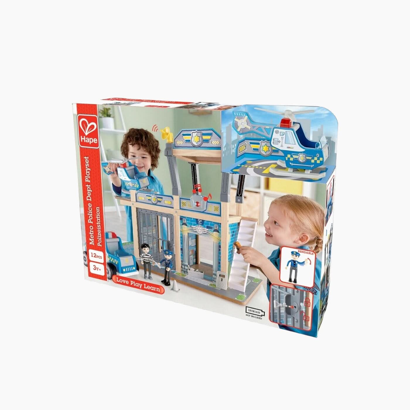Hape Metro Police Dept Playset - Image 5