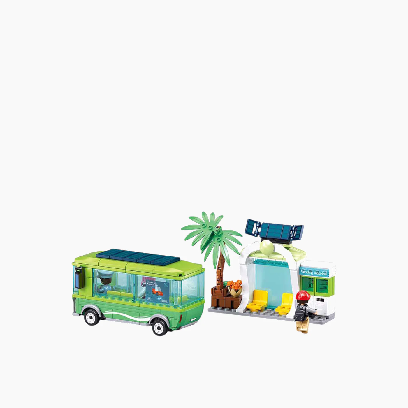 Sluban Metropolis New Energy Bus Construction Set
