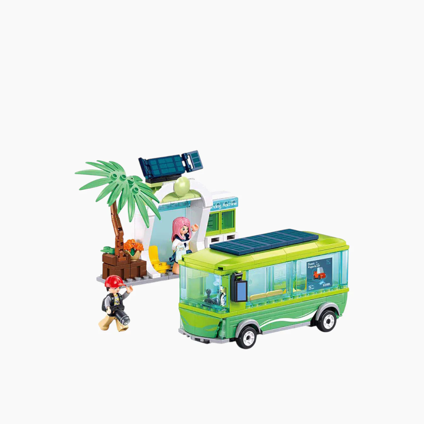 Sluban Metropolis New Energy Bus Construction Set - Image 2