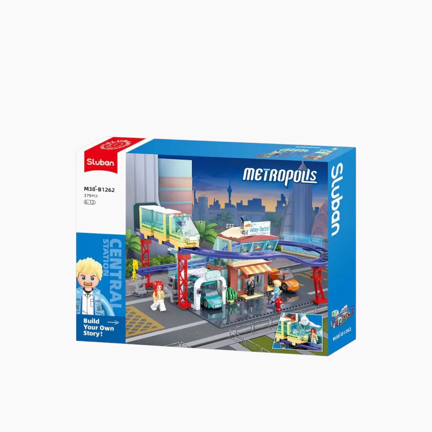 Sluban Metropolis New Energy Vehicle Construction Set - Image 3