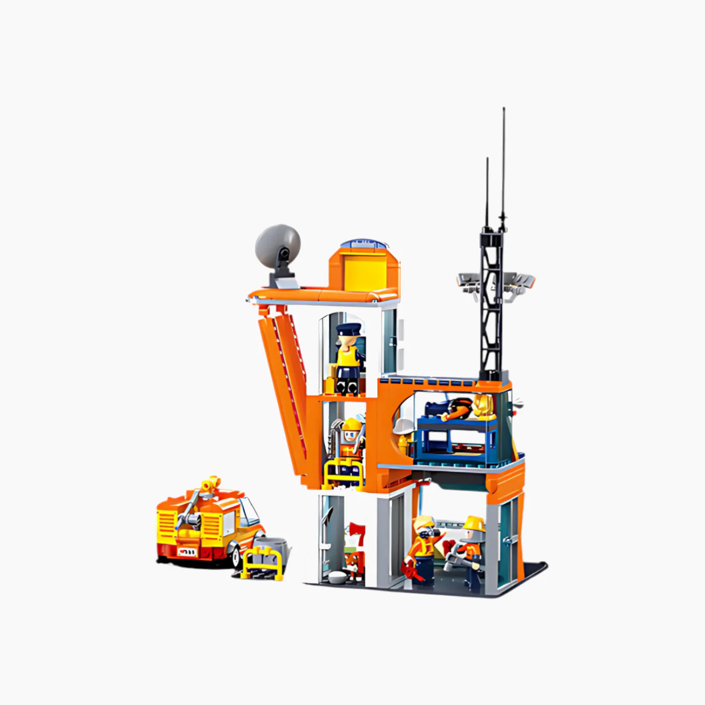 Sluban Metropolis Rescue Headquarters 407 Pcs - Image 2