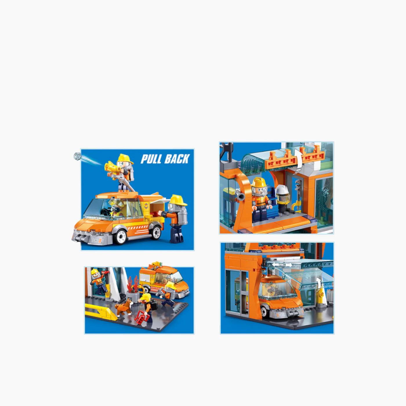 Sluban Metropolis Rescue Headquarters 407 Pcs - Image 4