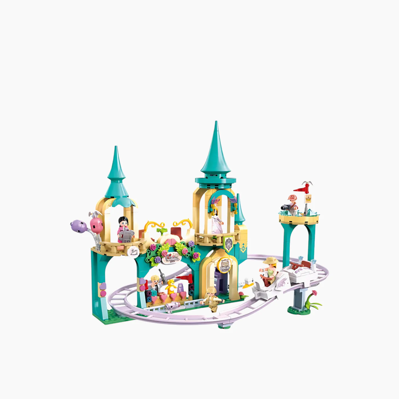 Sluban Metropolis Roller Coaster Construction Set