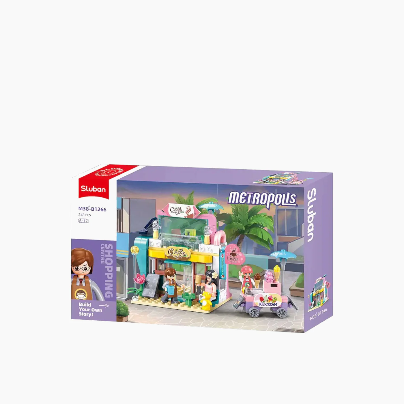 Sluban Metropolis Slubucks Construction Set - Image 3