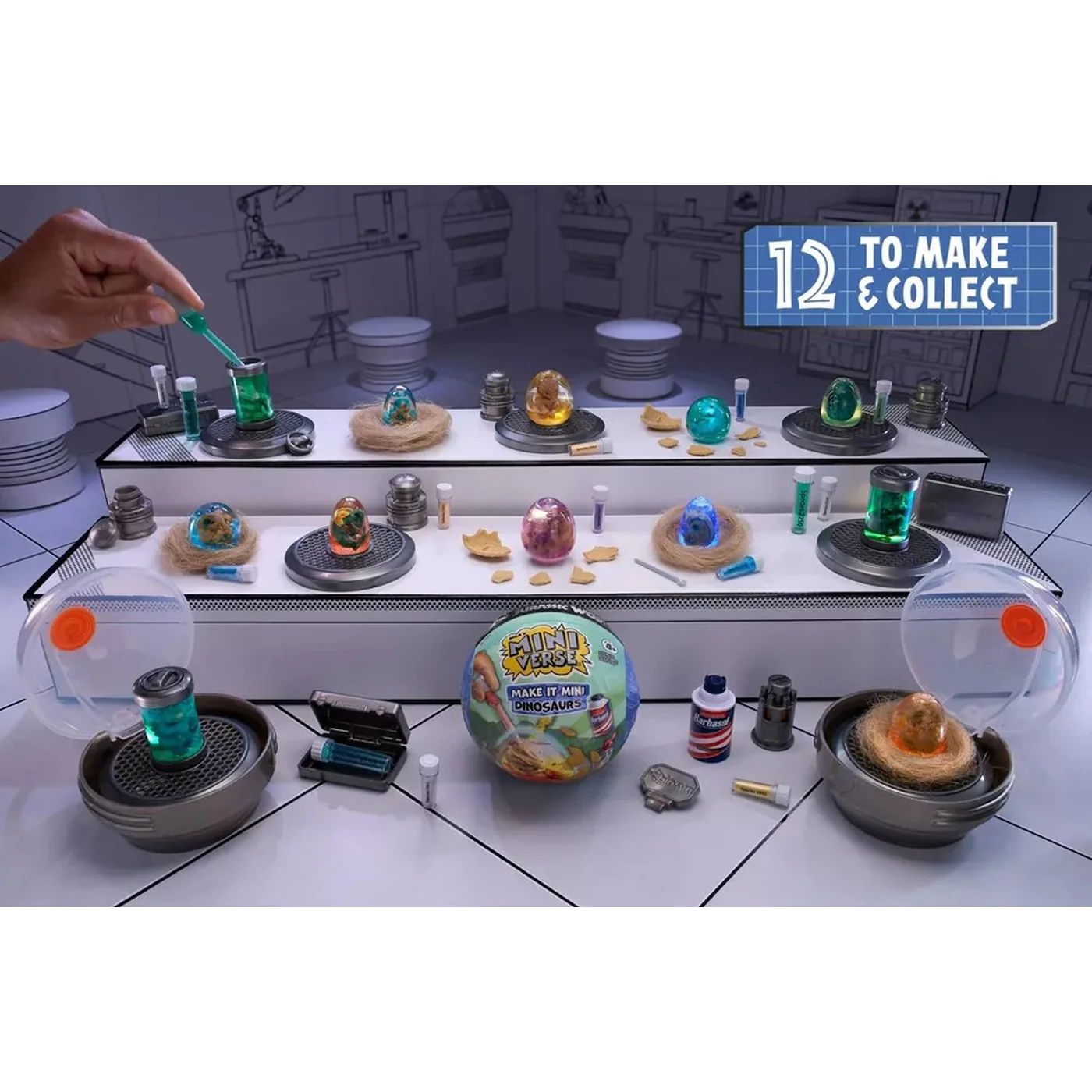 Mga Entertainment Miniverse Make It Mini Dinosaurs Jurassic World Action Figures - Image 6