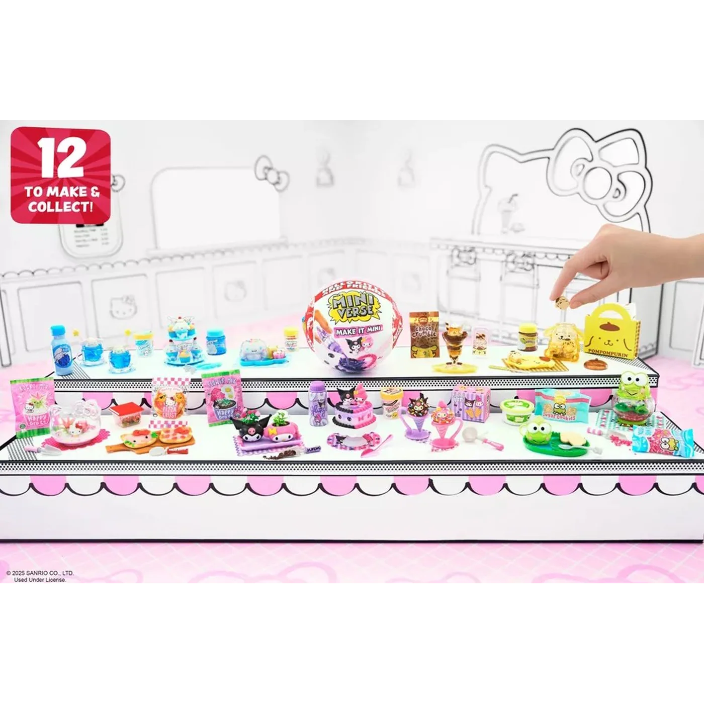 Mga Entertainment Miniverse Make It Mini Hello Kitty And Friends Series 2 Action Figure - Image 8
