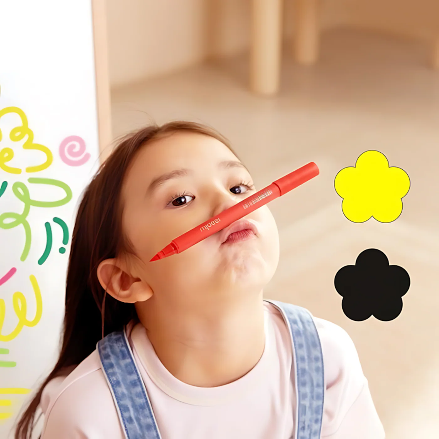 Mideer  Acrylic Markers  UltraSoft Nib   Age 4+ - Image 5