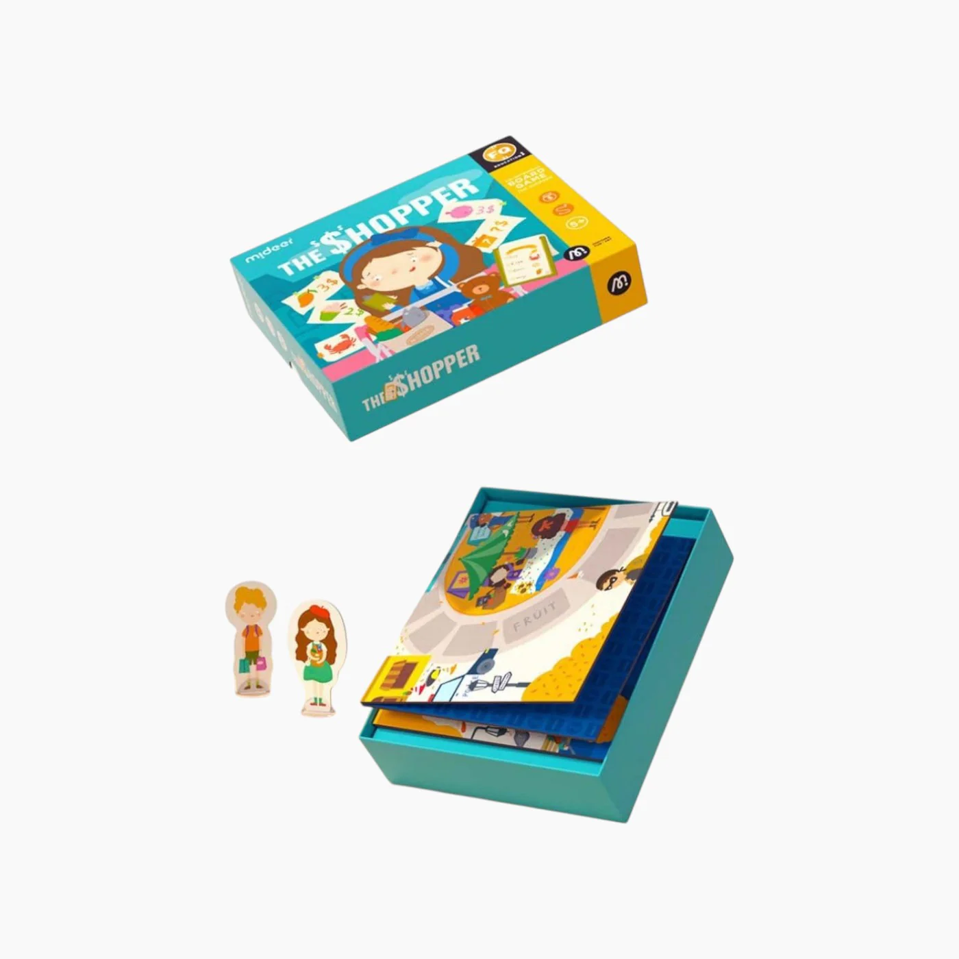 Mideer Board Game The Shopper Age 5+ - Image 3