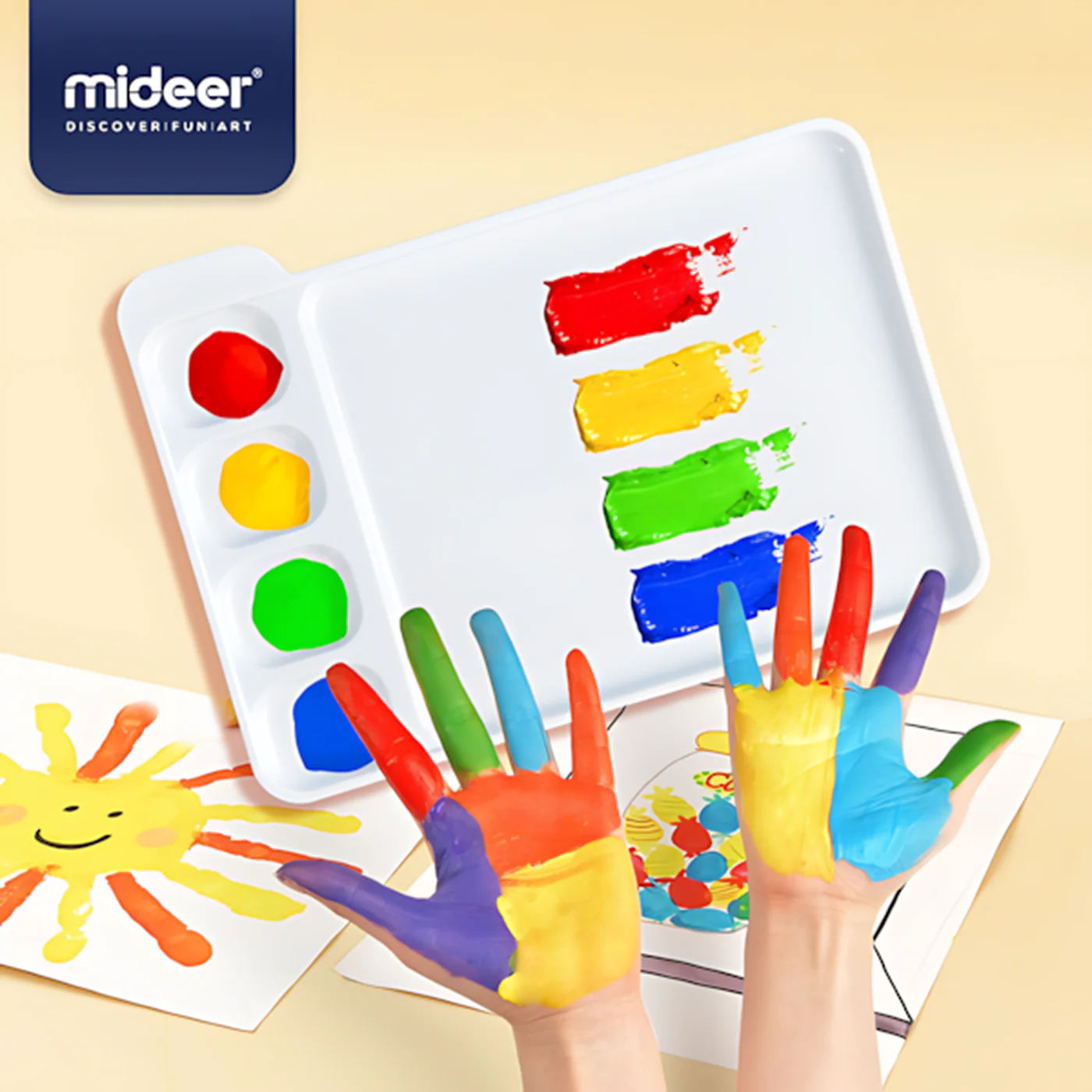 Mideer Finger Palette Set Age 3+ - Image 5