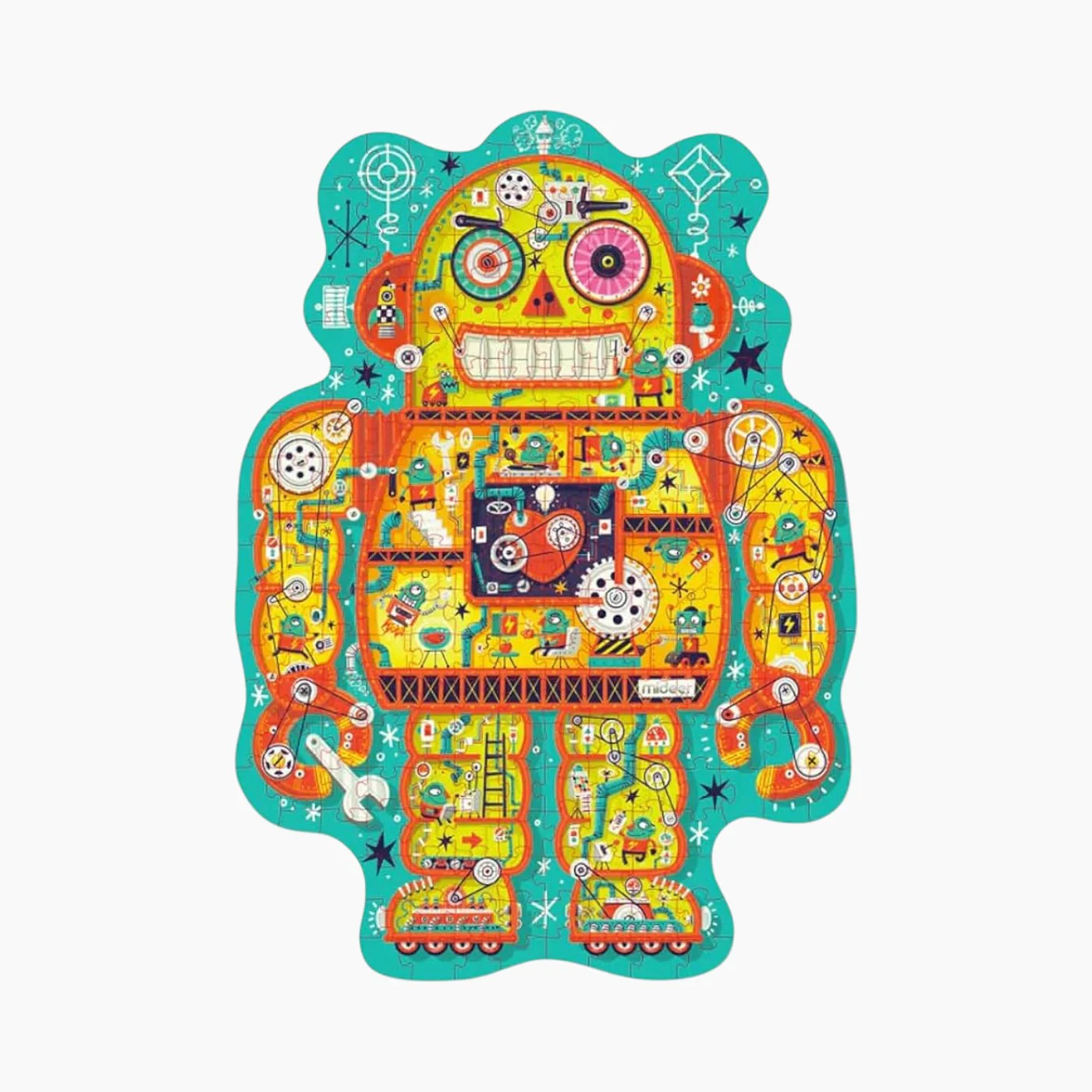 Mideer Robot Factory Puzzle