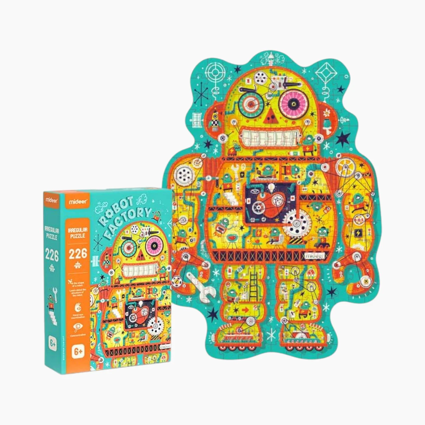 Mideer Robot Factory Puzzle - Image 2