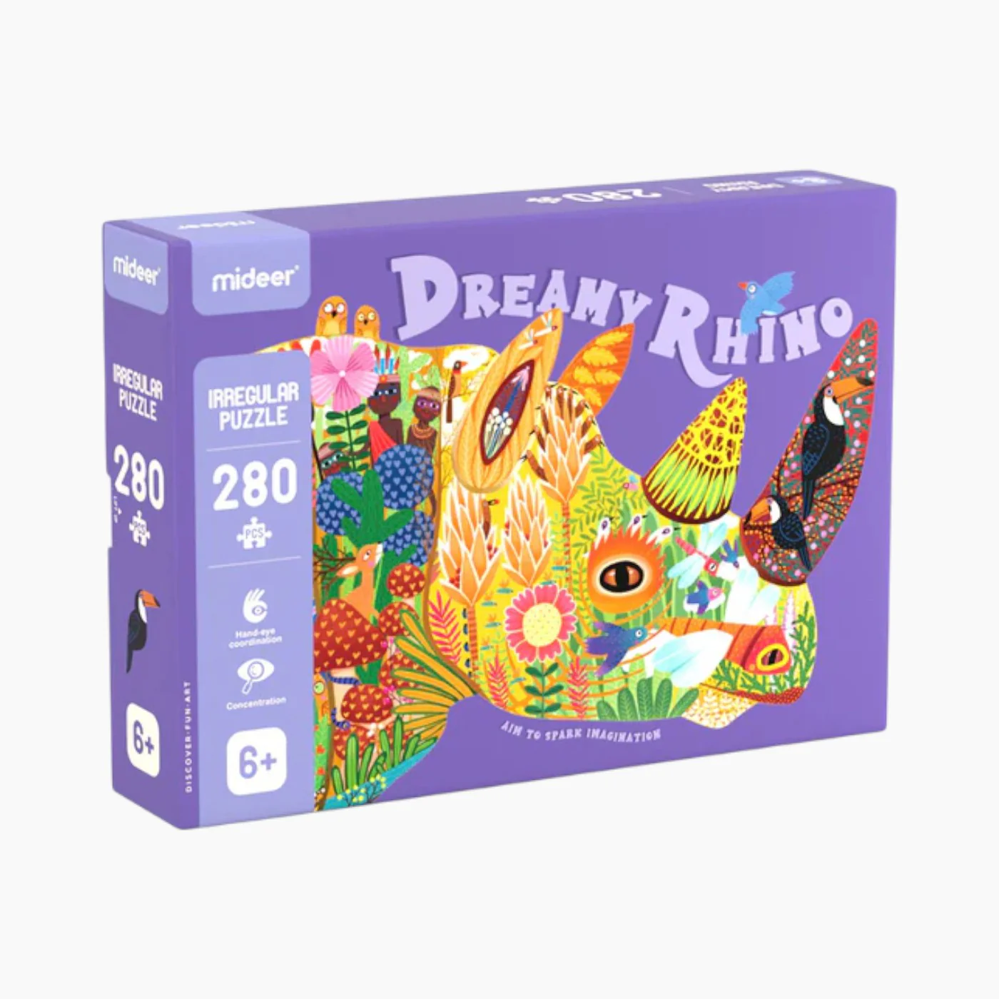 Mideer Dream Rhinoceros Puzzle - Image 3