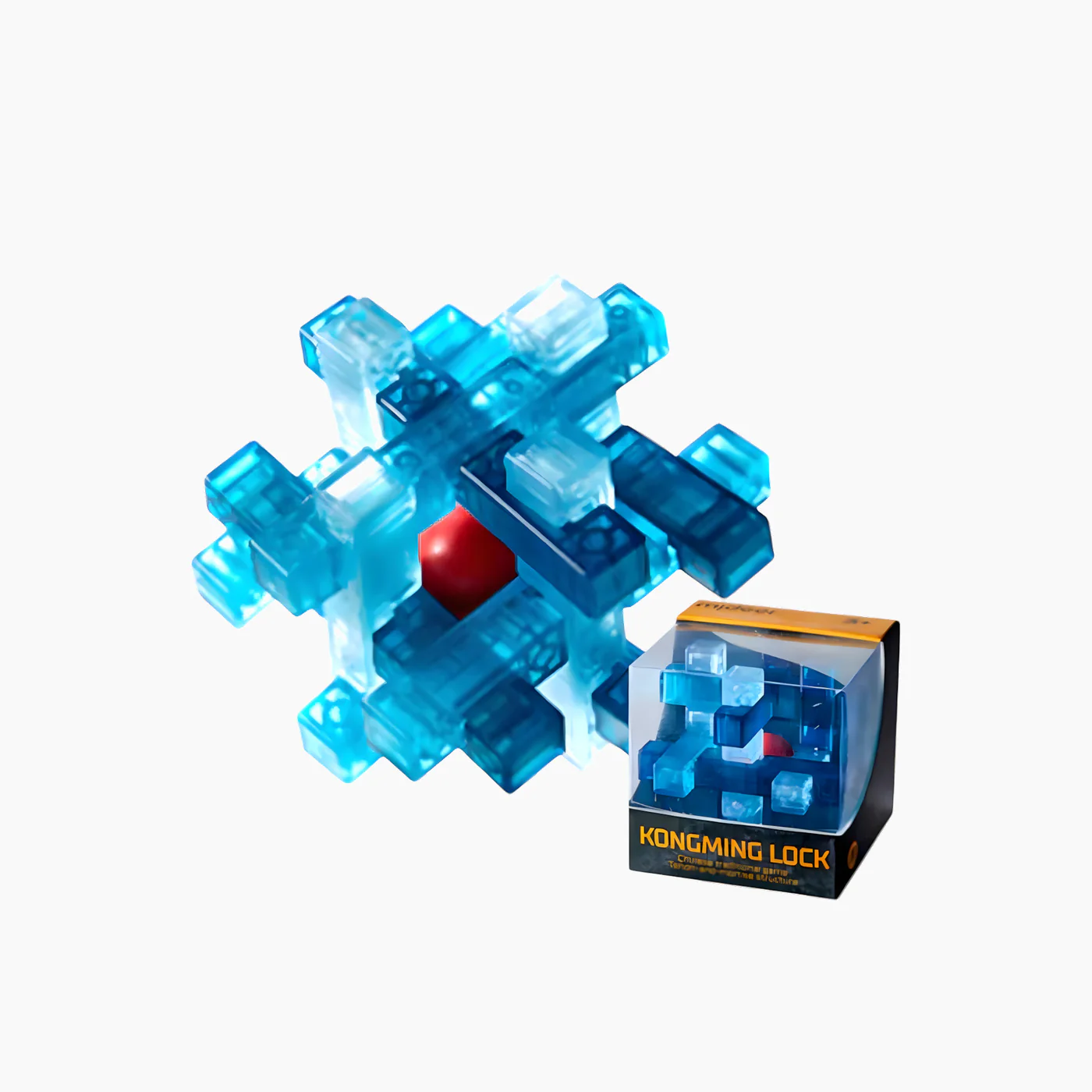 Mideer Neon Space Kongming Lock Ball Puzzle - Image 2