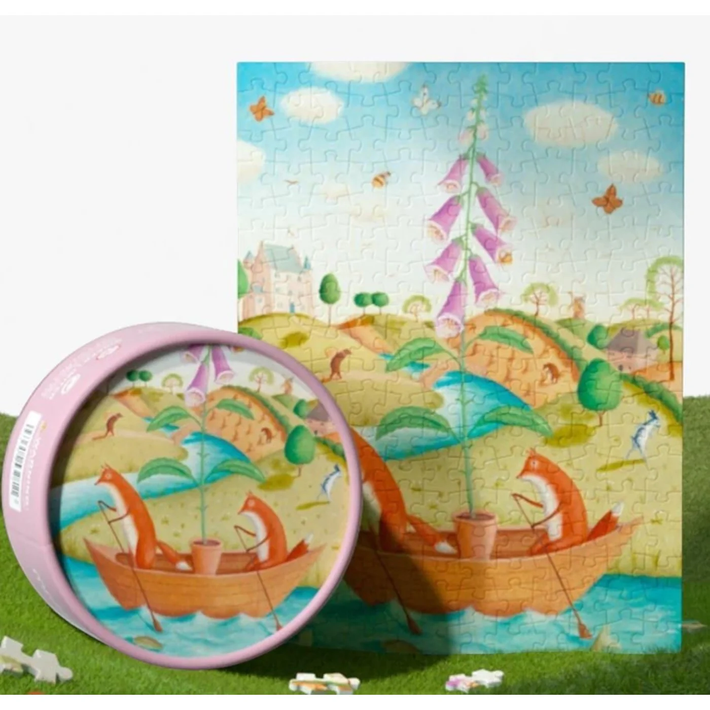 Mideer Pocket Series Puzzle Fish Also Like Flowers 216 pieces age 8+ - Image 2