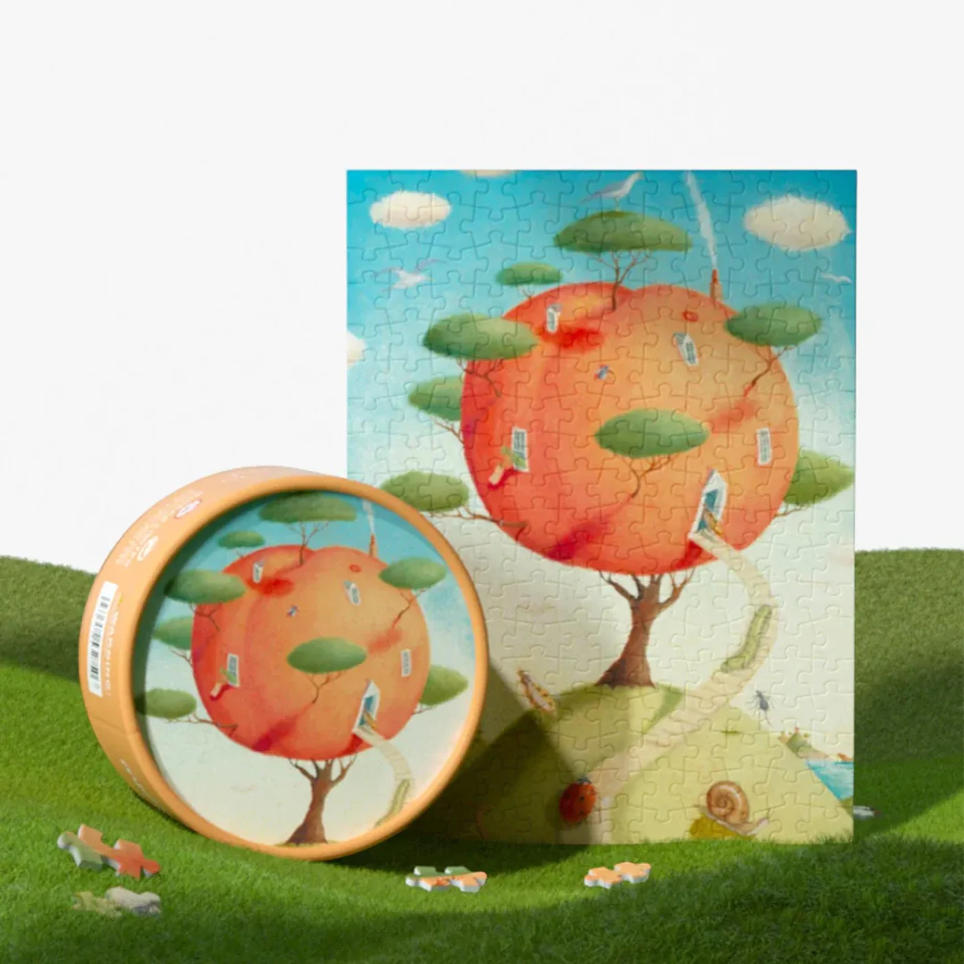 Mideer Pocket Series Puzzle Peach is Paradise 216 pieces age 8+ - Image 4
