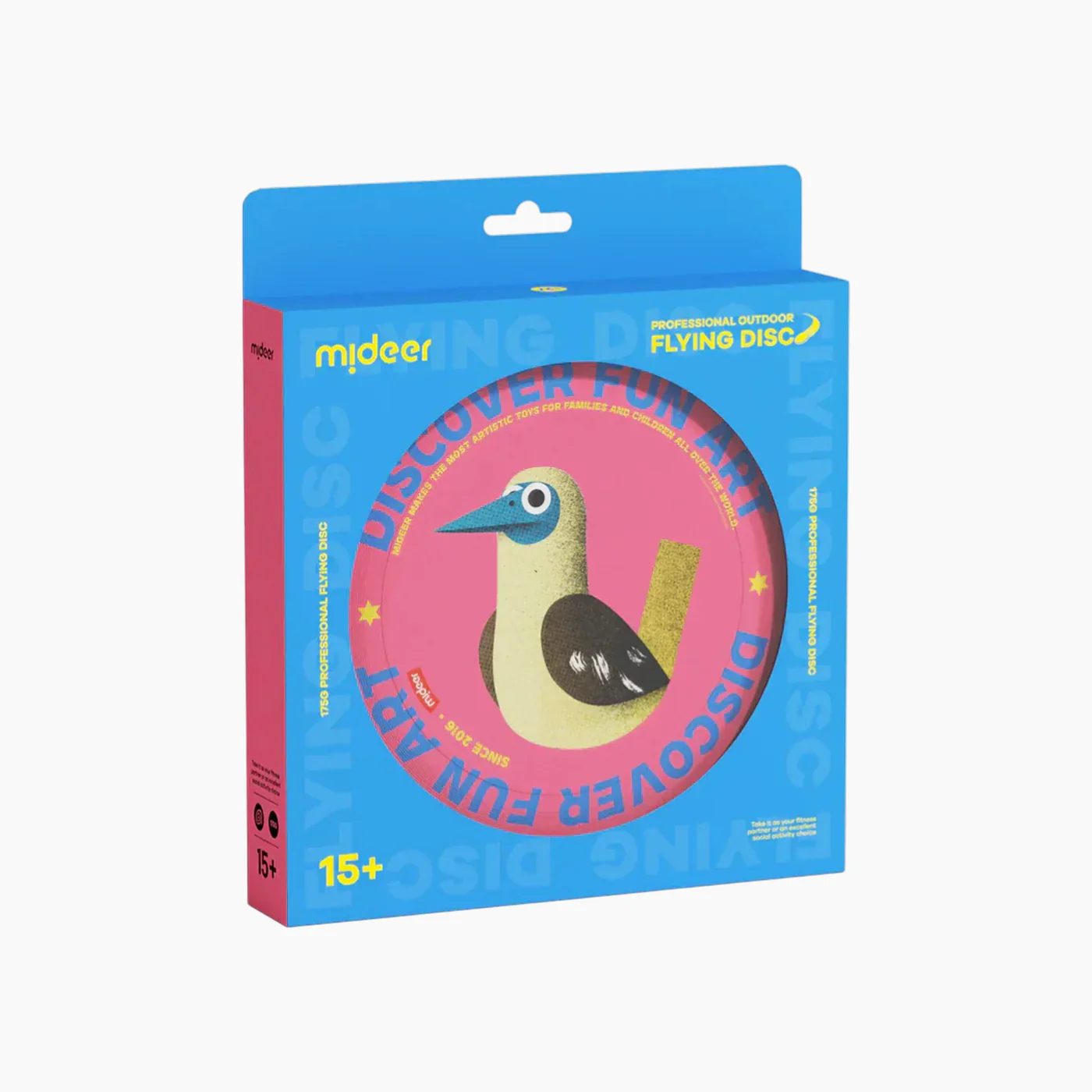 Mideer Professional Outdoor Flying Disc pink footed Booby age 6+ - Image 2