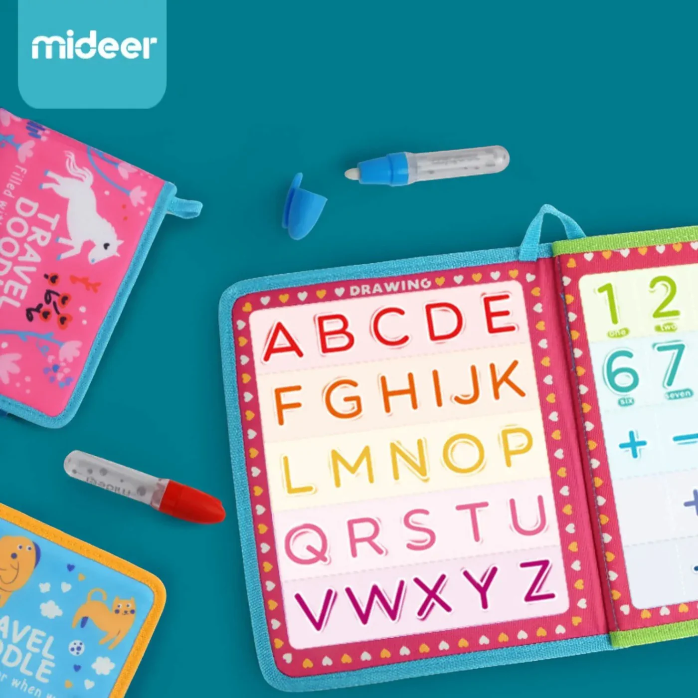 Mideer Travel Doodle Pink Age 3+ - Image 6