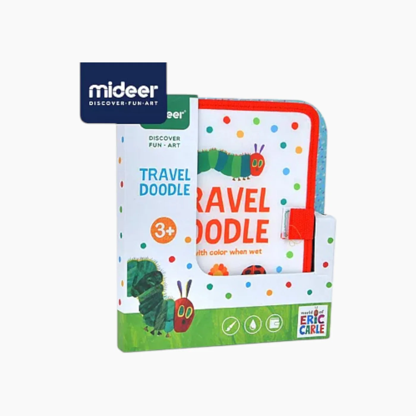 Mideer Travel Doodle The Very Hungry Caterpillar Coloring Pad - Image 3