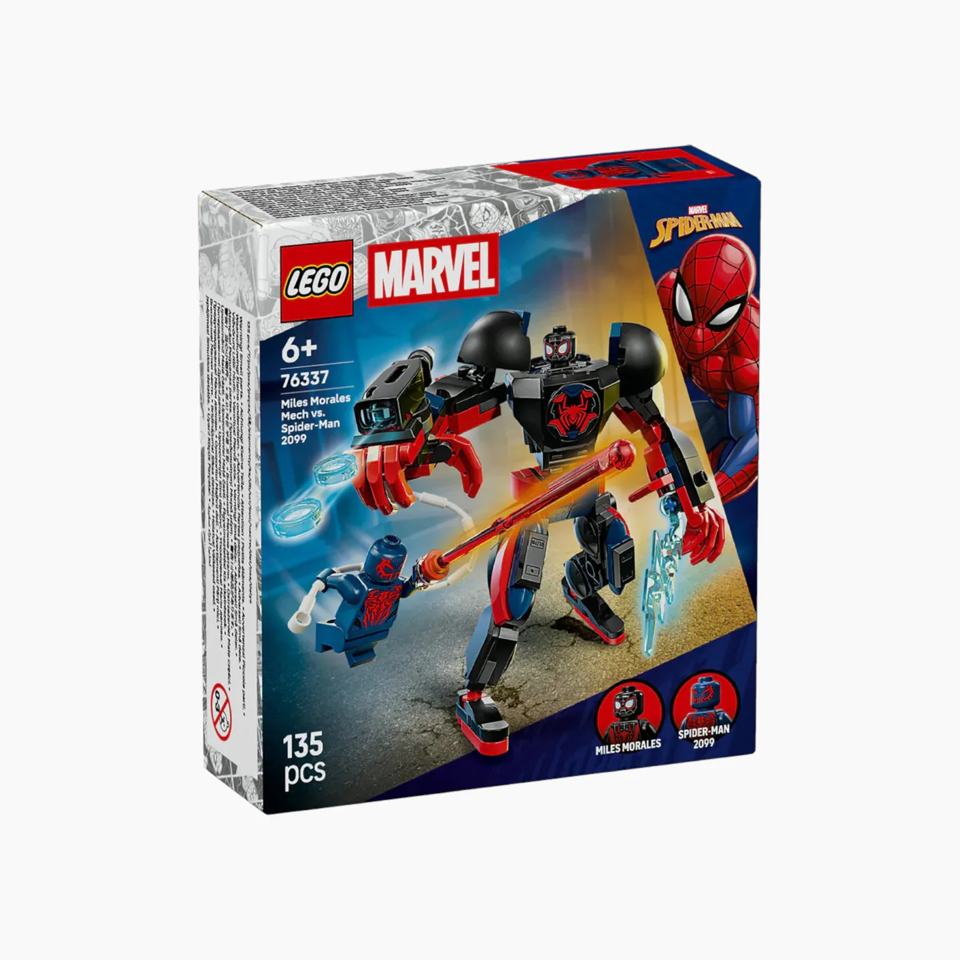 LEGO Miles Morales Mech vs. Spider-Man 2099- 135 Pcs - Image 4