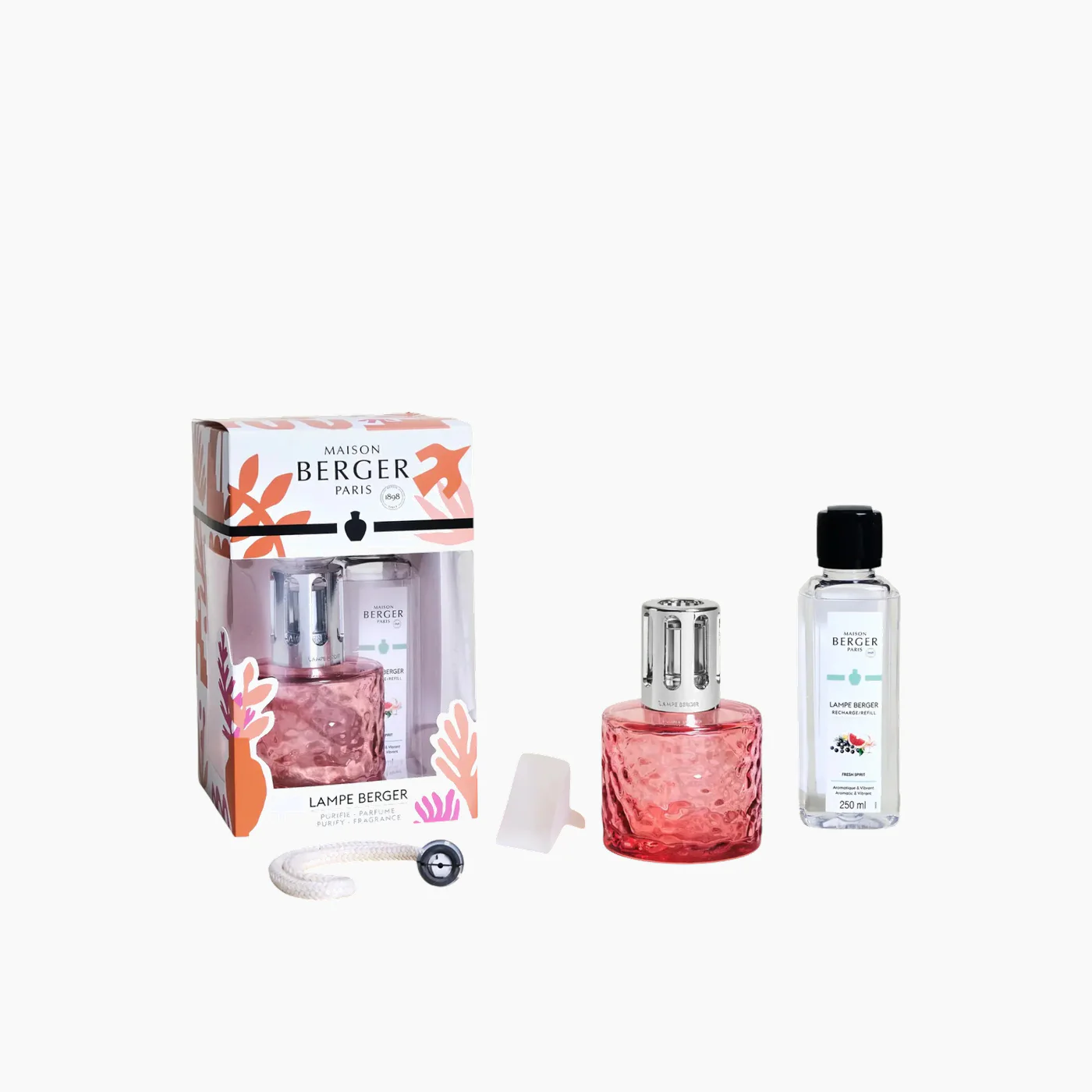 Maison Berger Paris Mirage Lamp Berger Gift Pack Pink - Image 2