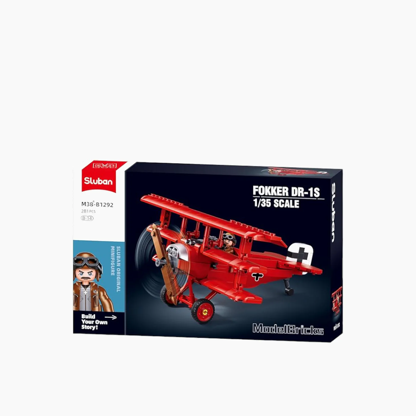 Sluban Fokker DR 1S Model Kit - Image 4