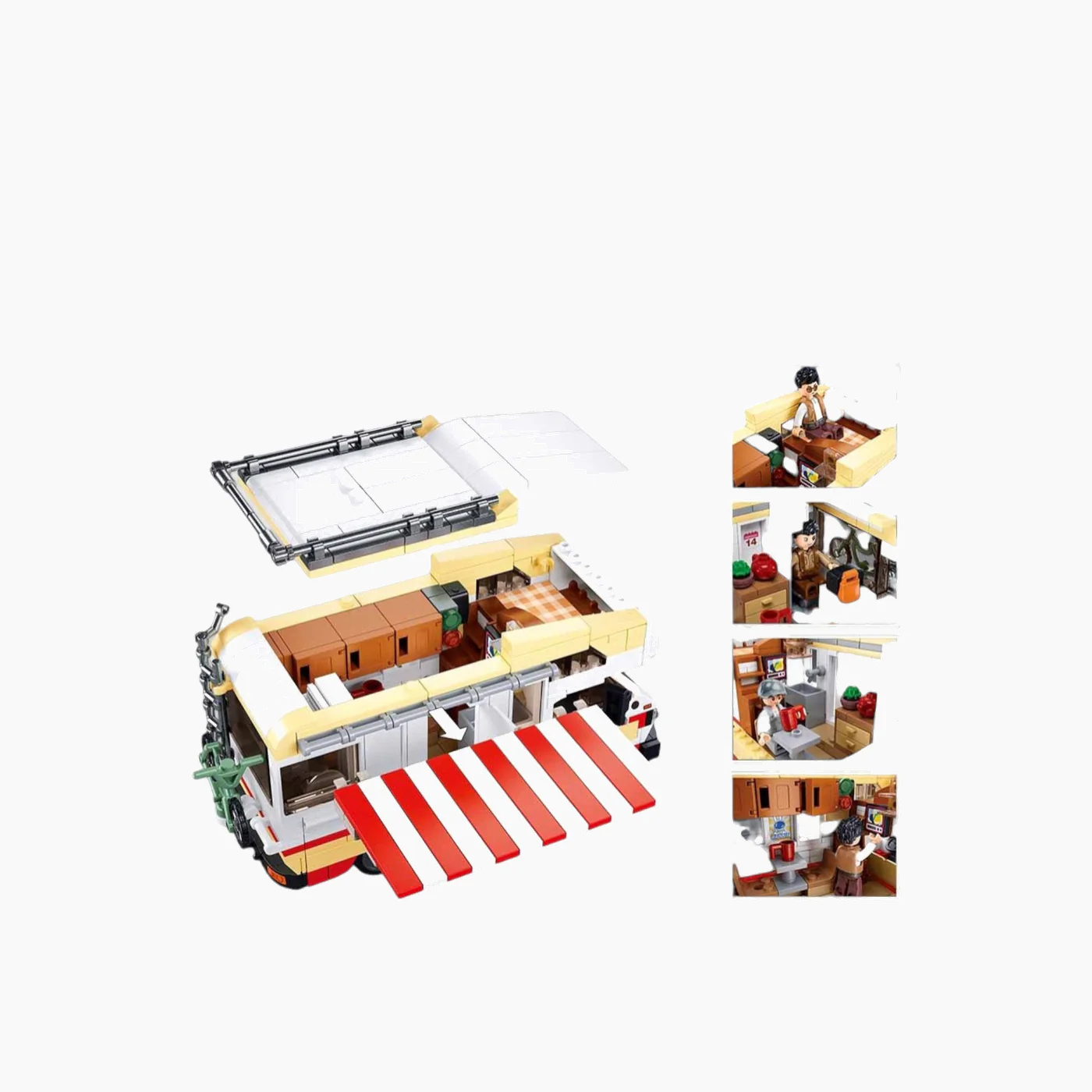 Sluban Modelbricks 1/35 TS 3 RV 506 Pcs - Image 3