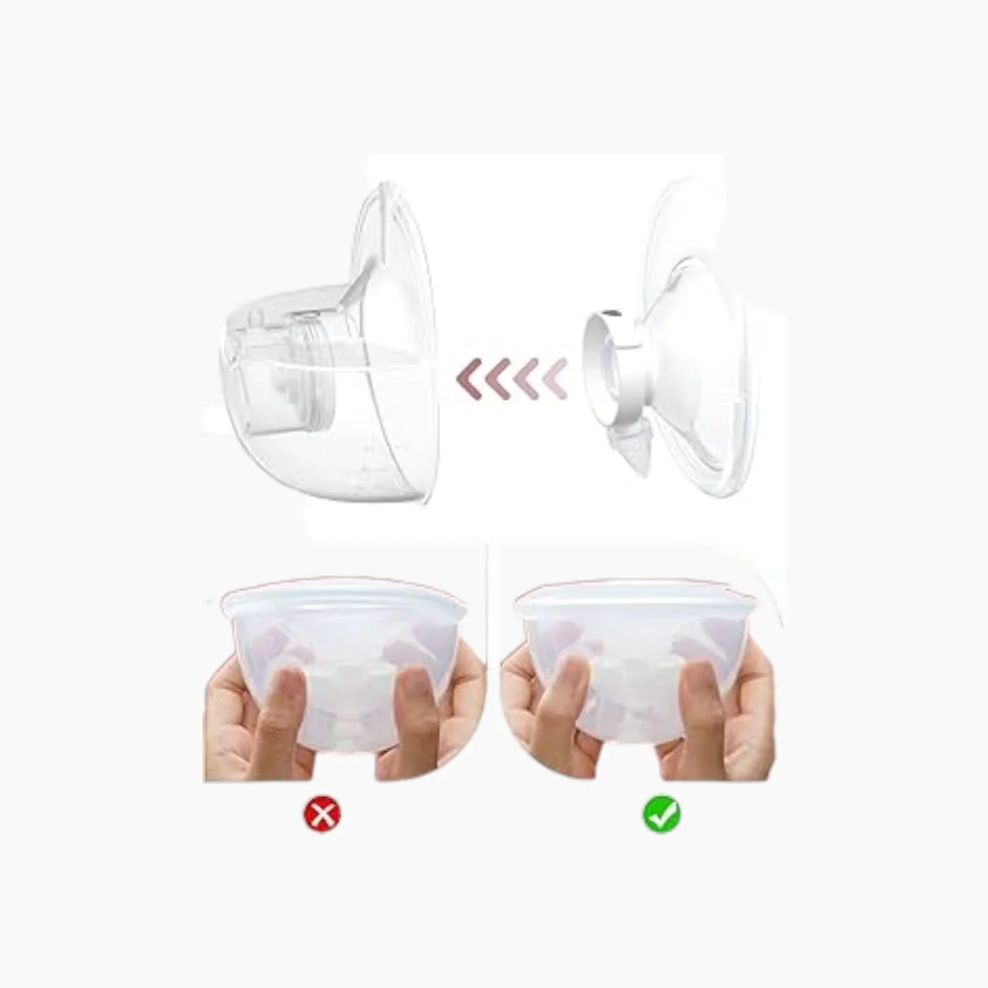 Momcozy Milk Collector M5 Breast Pump Accessory - Image 2