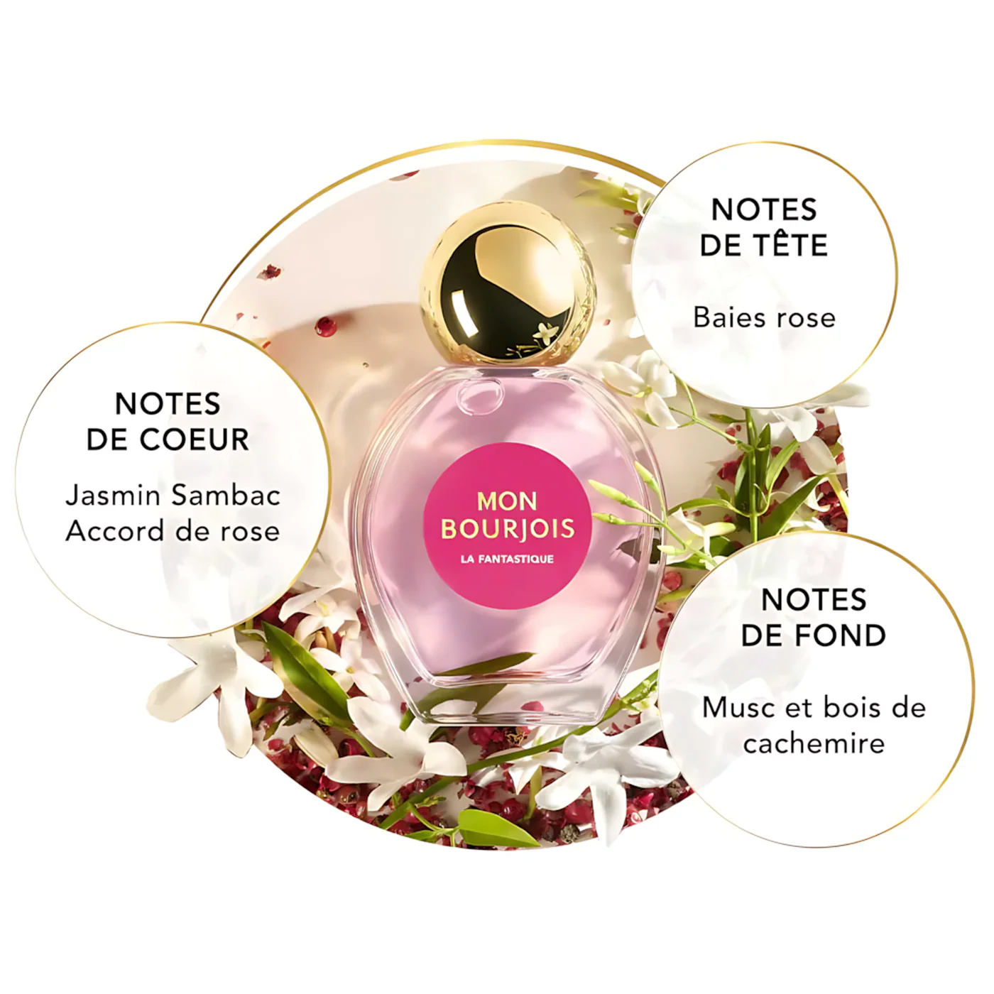 Mon Bourjois La Fantastique EDP 50Ml For Women - Image 6