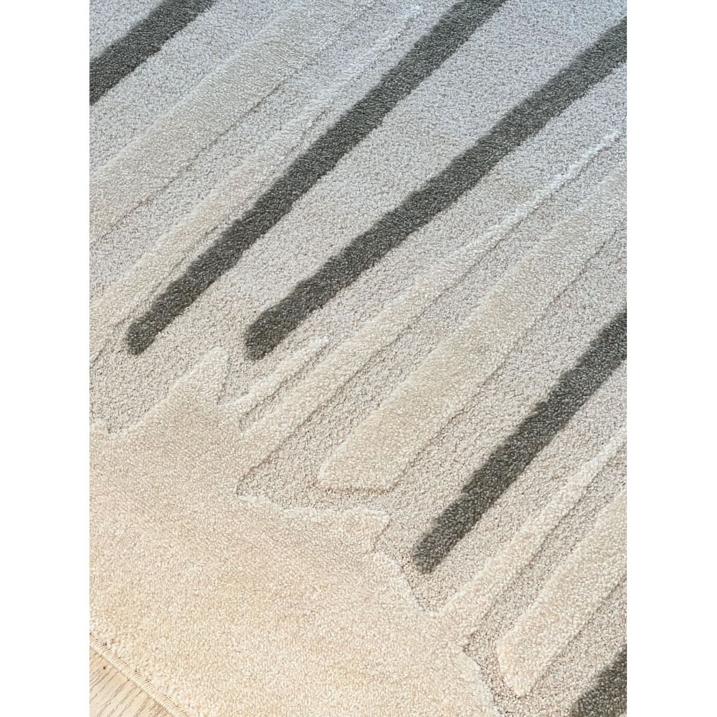Spazio Home Monochrome Herringbone Rug - Image 6