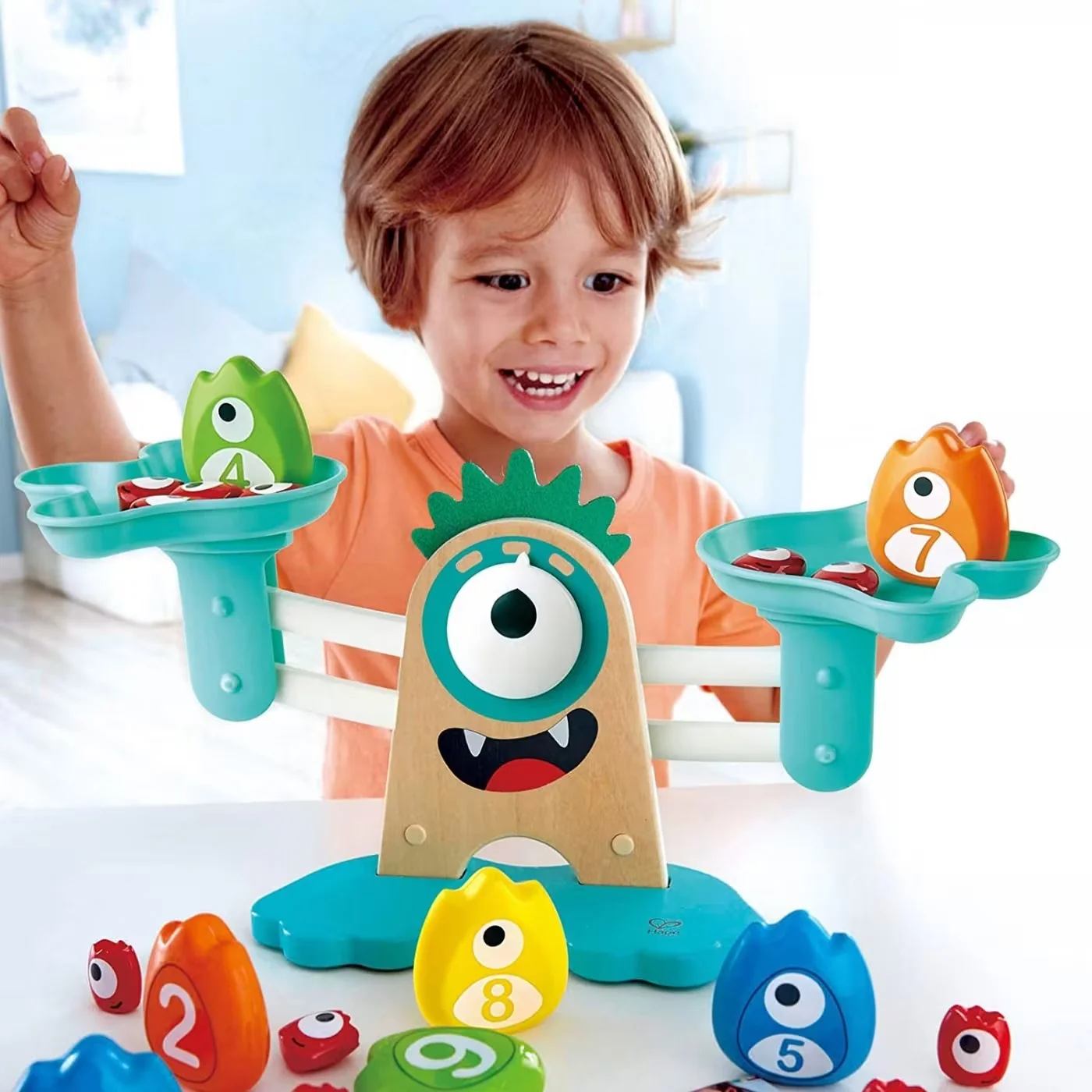Hape Monster Math Scale Toy - Image 4