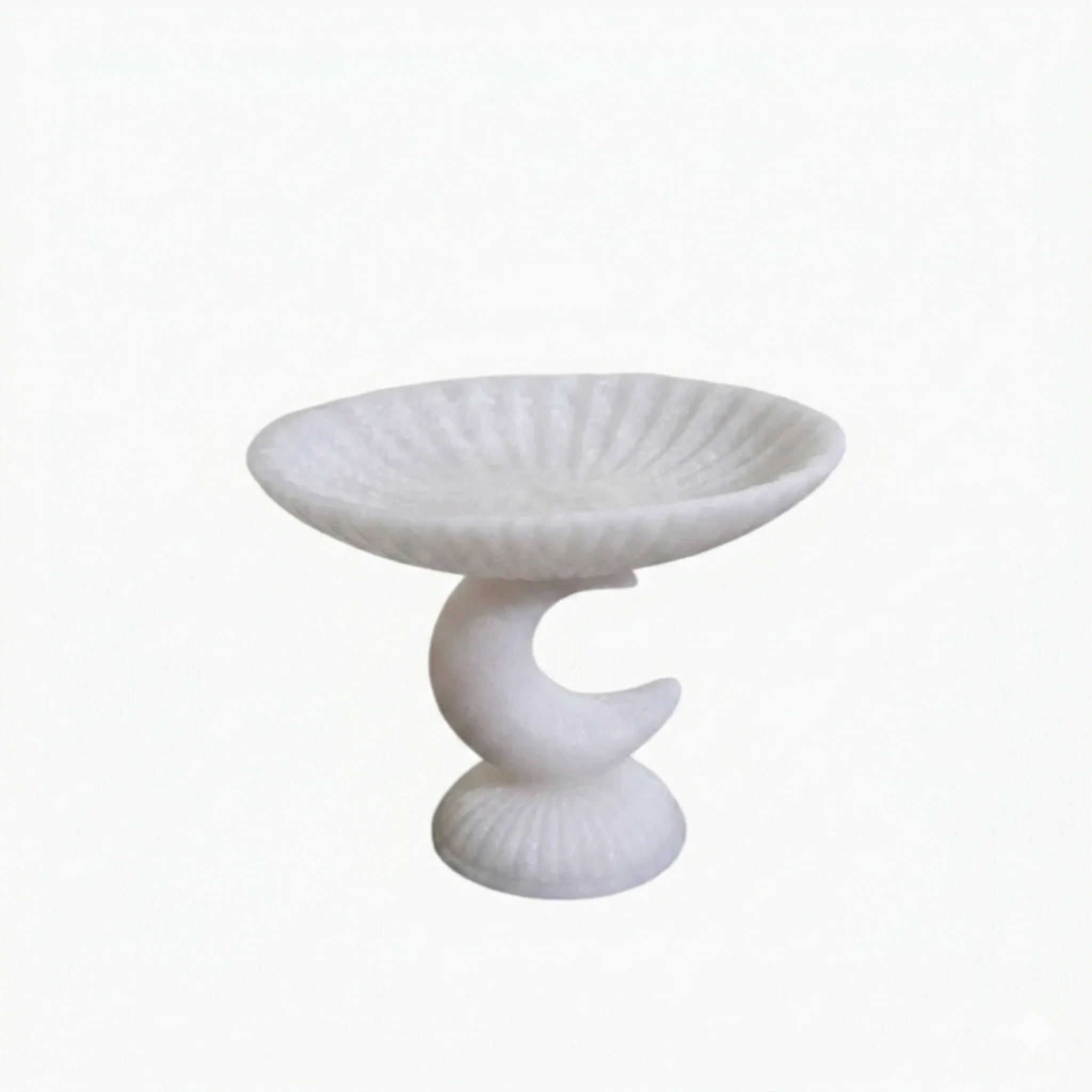 Moon Shell Decorative Accent