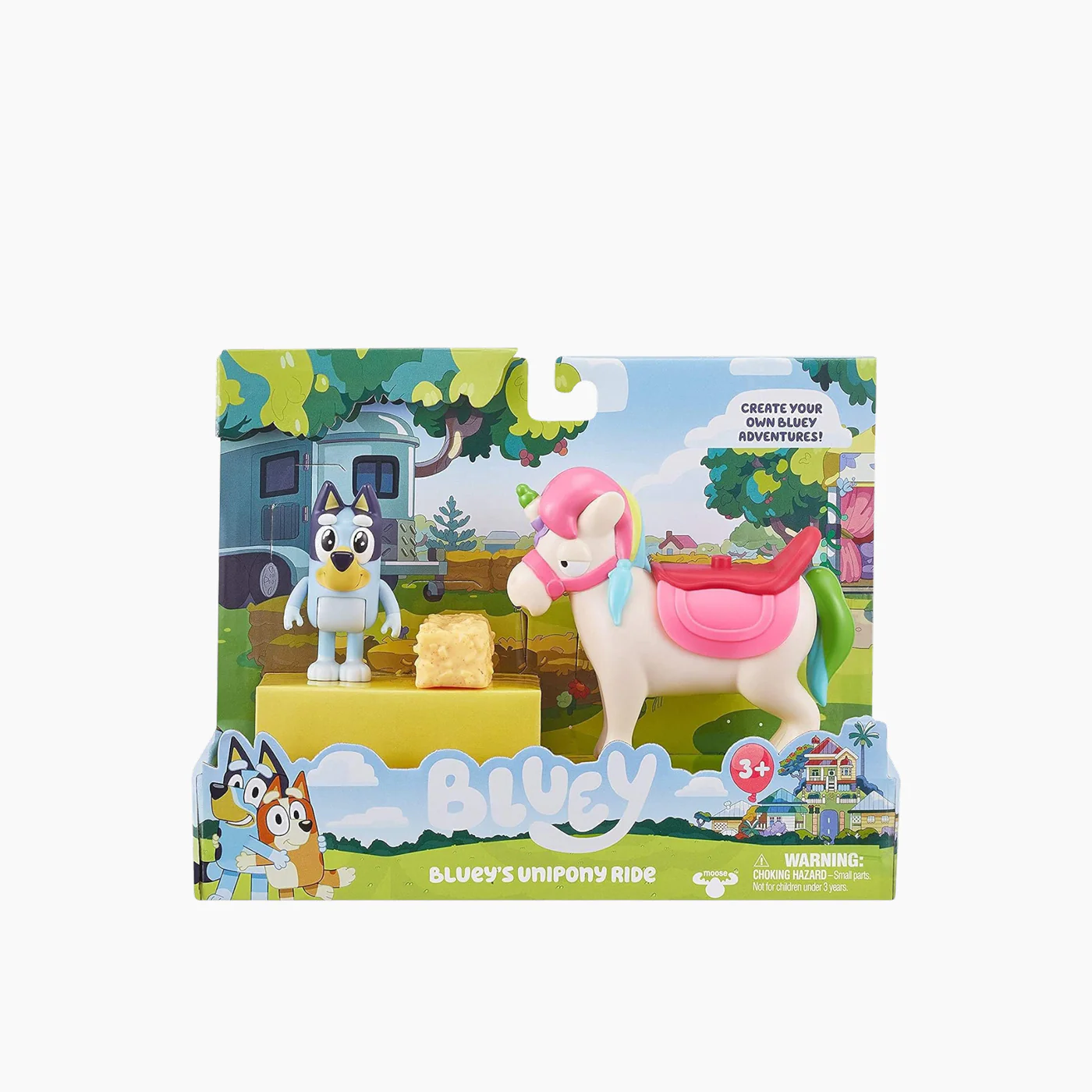 Moose Bluey Figure and Vehicle Playset - Image 3