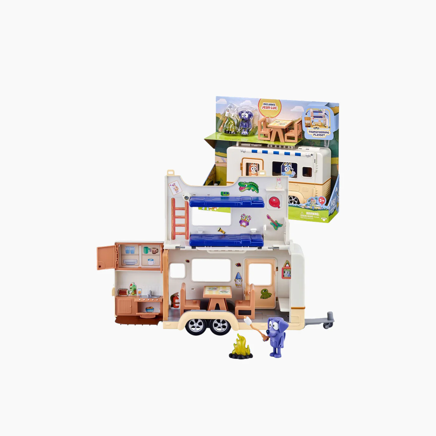 Moose Bluey's Caravan Adventures Playset - Image 3