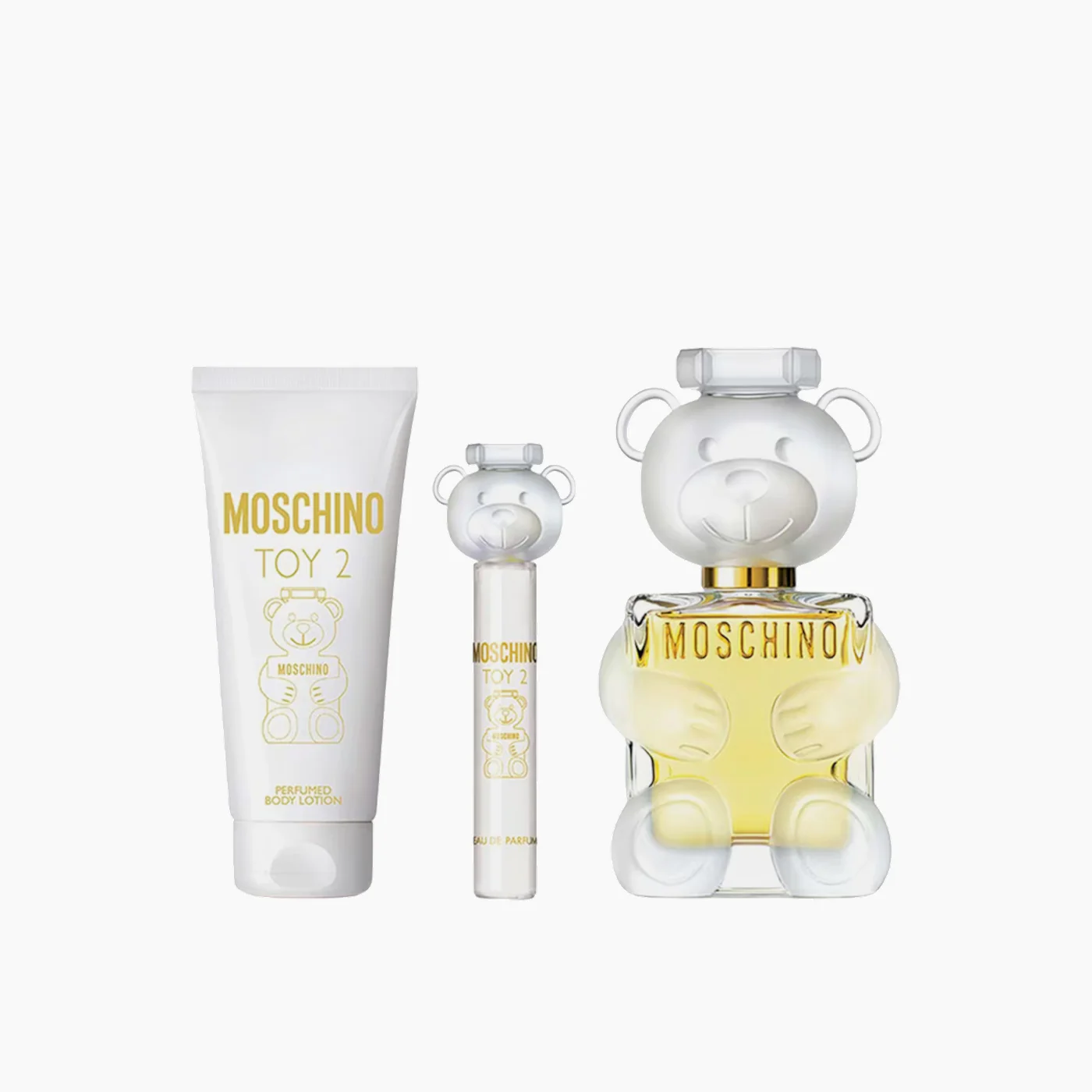 Moschino Toy 2 EDP 100Ml + EDP 10Ml + Body Lotion 100Ml Gift Set For Women - Image 2