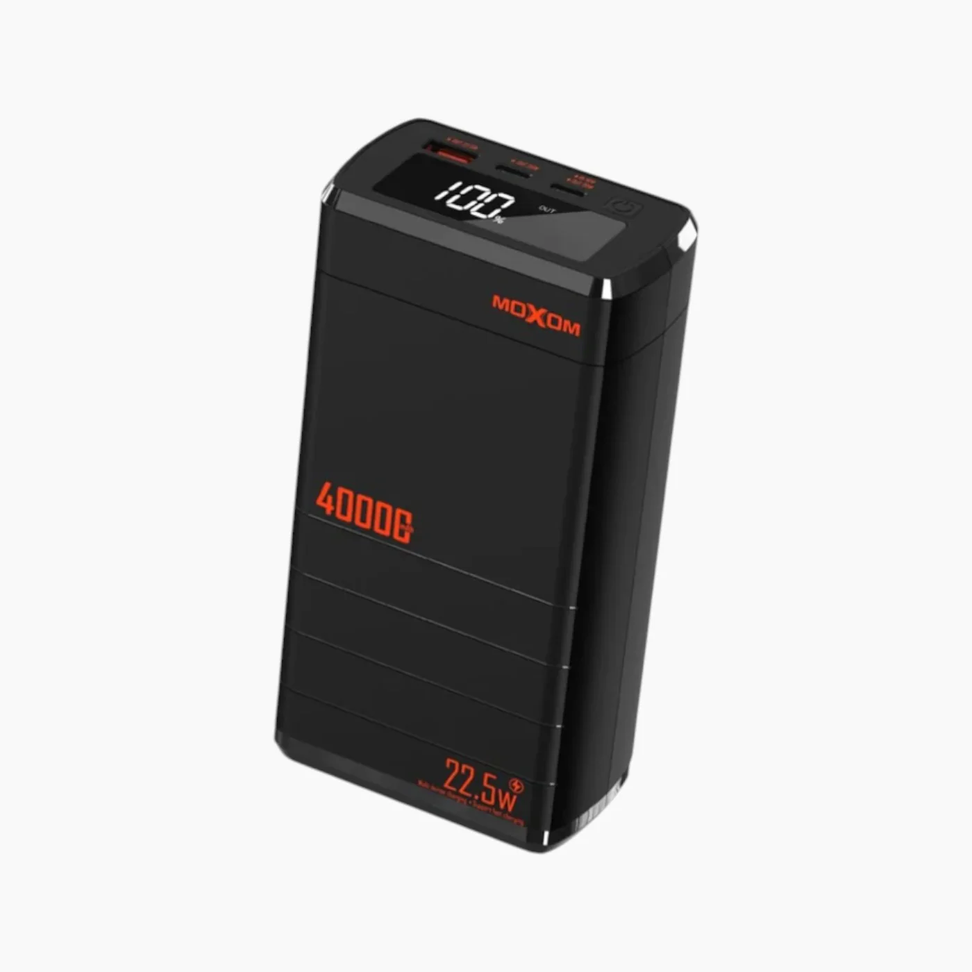 Moxom MX-PB171 2 Built-in Connectors With Flashlight Power Bank (50000mAh)