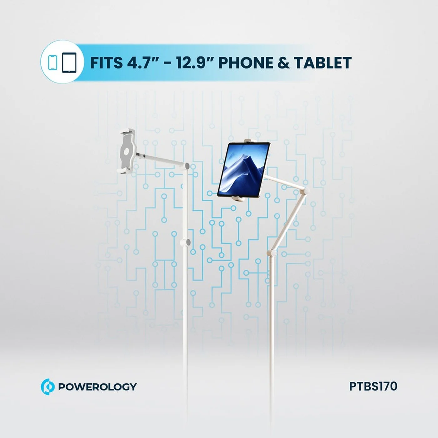 Powerology Multi-Joint Floor Stand - Image 7