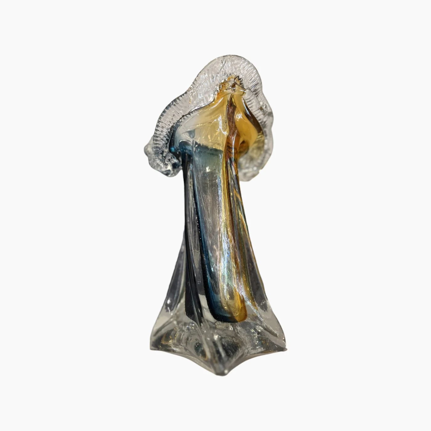 Multicolor Glass Vase