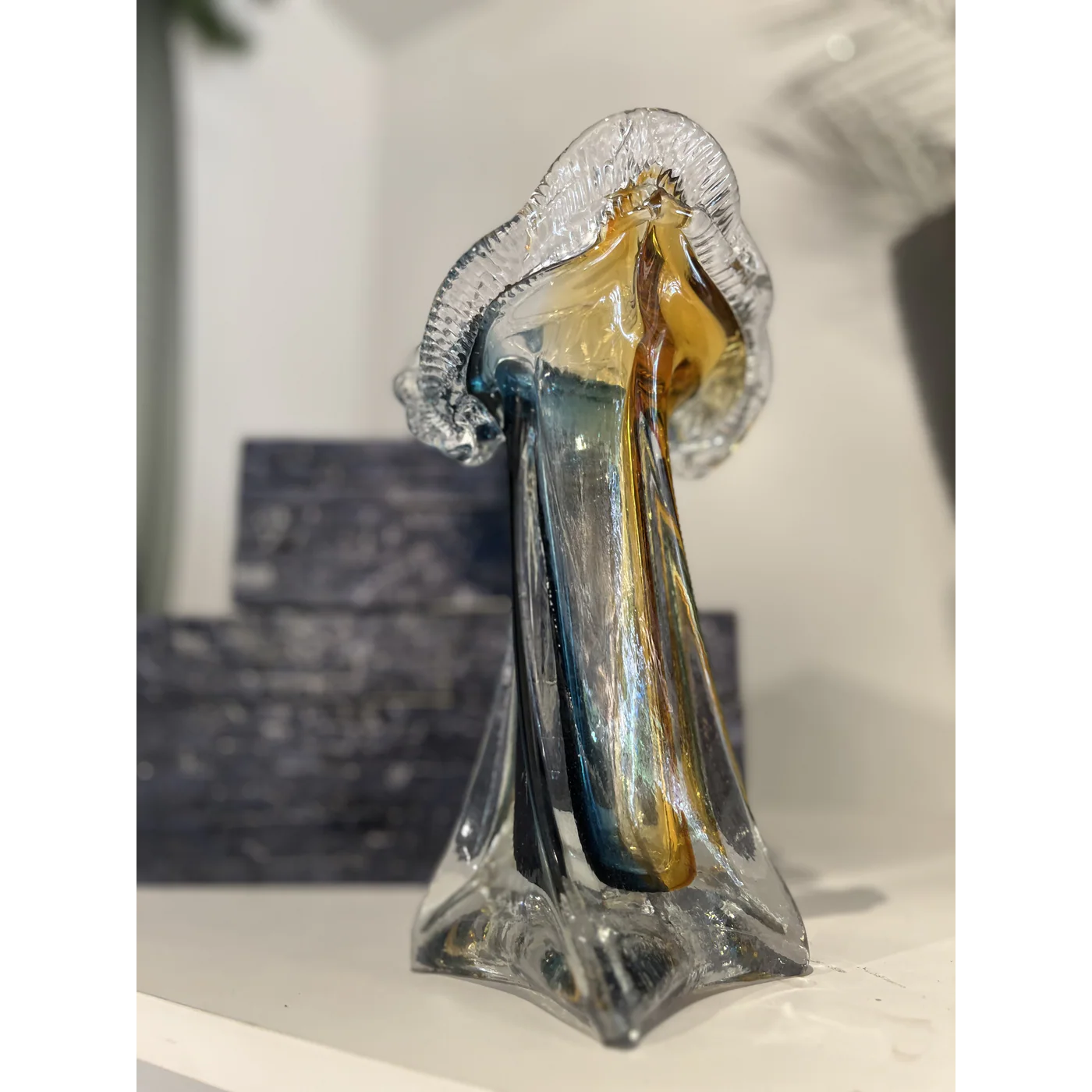 Multicolor Glass Vase - Image 2