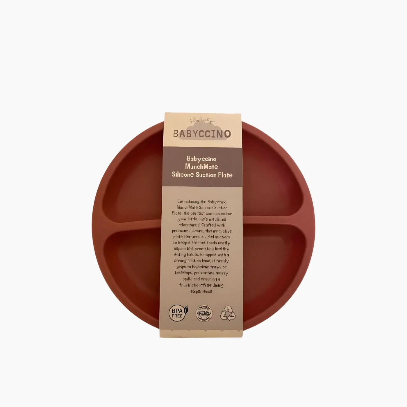 Babyccino Munchmate Plate - Image 4