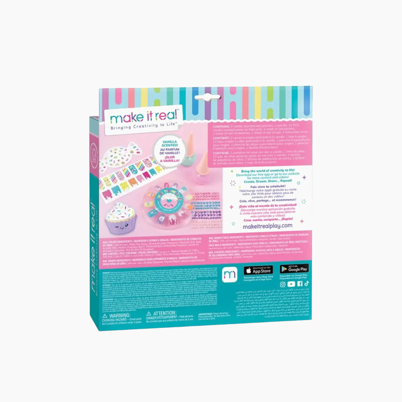 MAKE IT REAL Nail Candy Cosmetic Set- 12 Pcs - Image 3