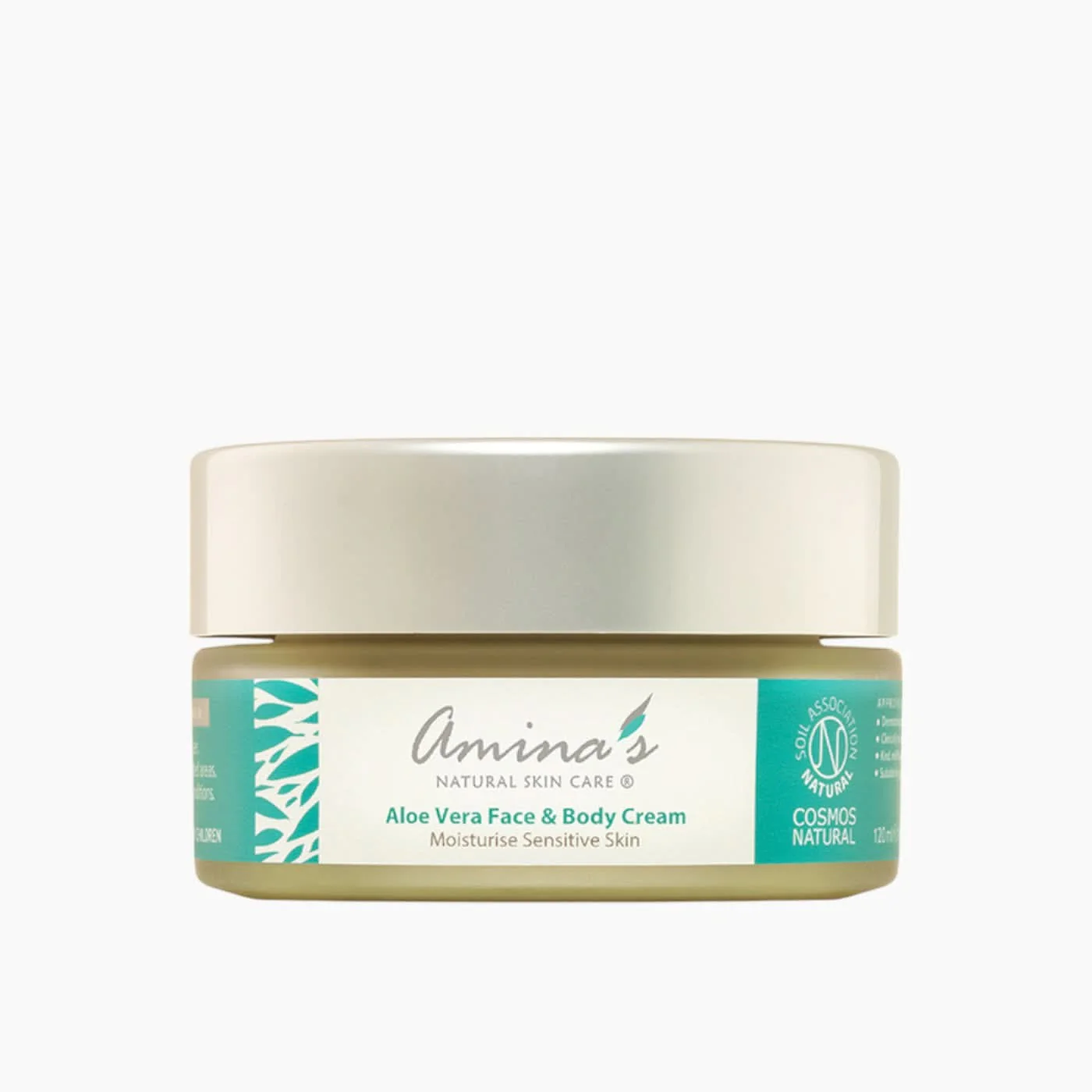 Amina's Natural Aloe Vera Face & Body Cream - Image 3