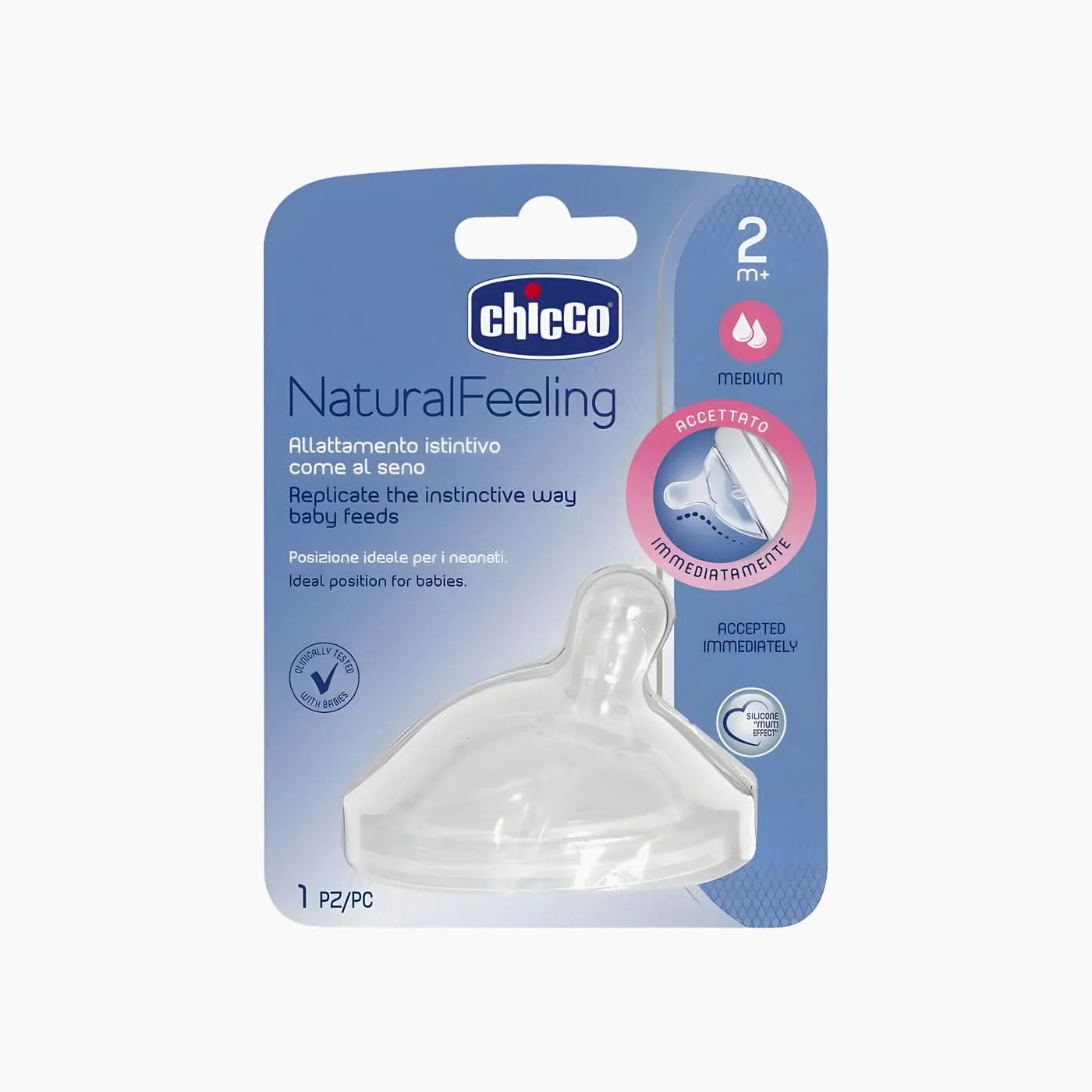 Chicco Natural Feeling Teat - Image 3